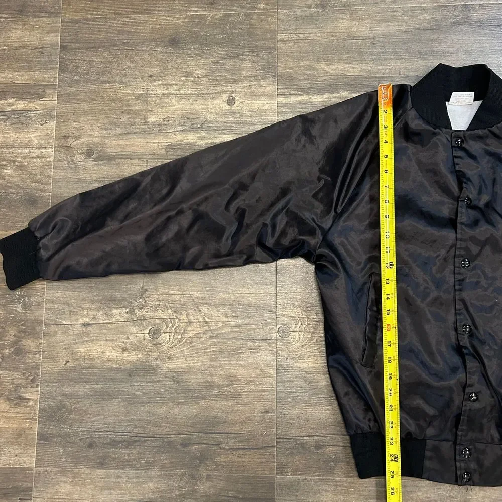 Vintage Manatee Magic RYAN Bomber Jacket Auburn Sportswear Men‎ Small USA MADE